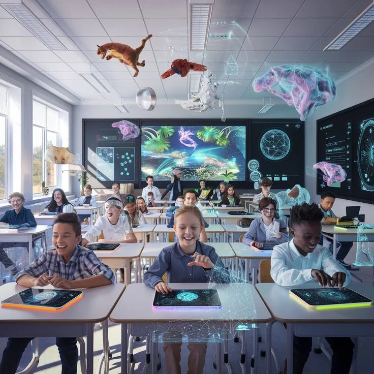 image about 🧠 الذكاء الاصطناعي في التعليم: الثورة الجديدة في تطوير التعلم 2025