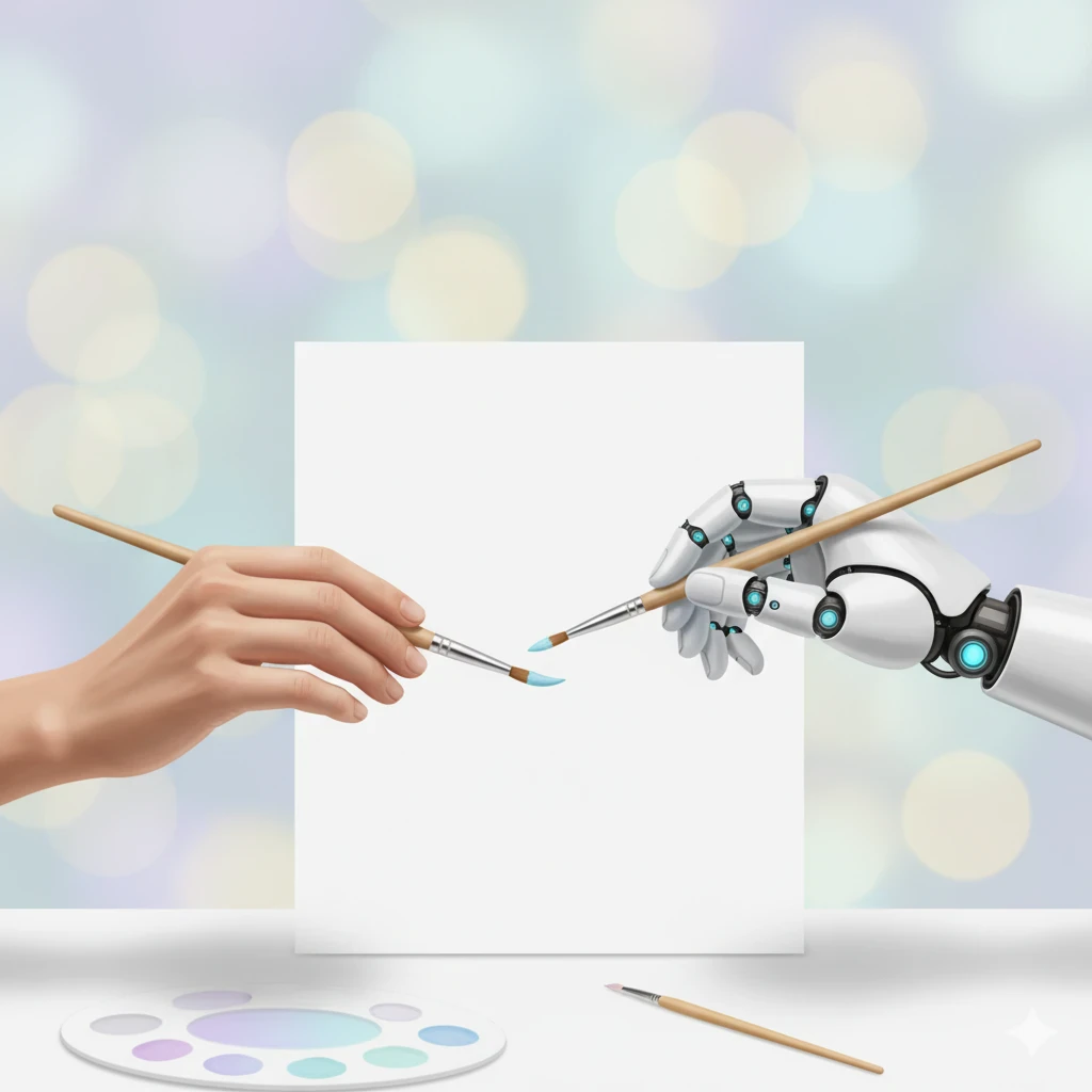 image about الذكاء الاصطناعي في منظور إنساني: هل ما زال الإبداع بشريًا؟