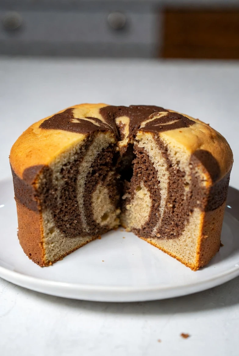 image about 🍰 طريقة عمل ماربل كيك بيتي كروكر: الكيكة الرخامية الألذ بخطوات سهلة