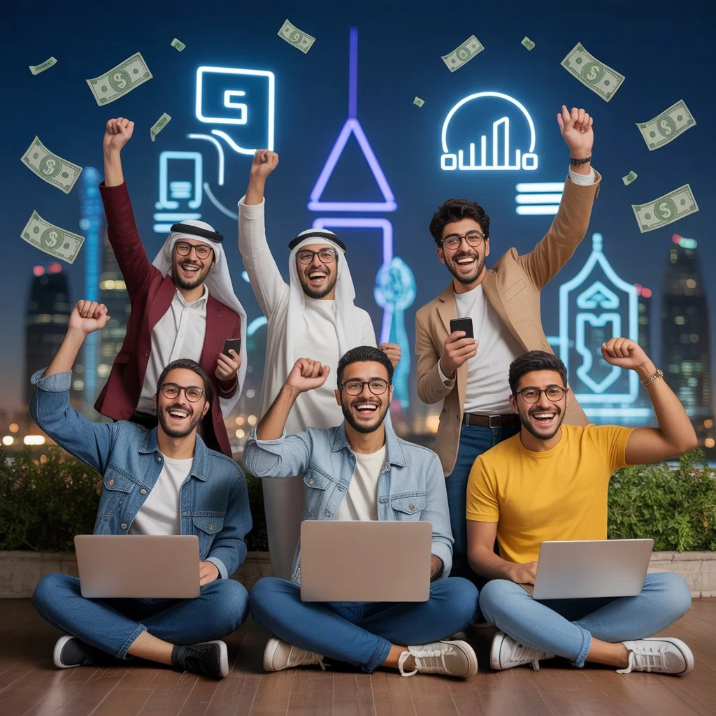 image about كيف تغيّرت حياة شباب عرب بعد الربح من الإنترنت في 2025 (قصص واقعية تلهمك تبدأ اليوم)