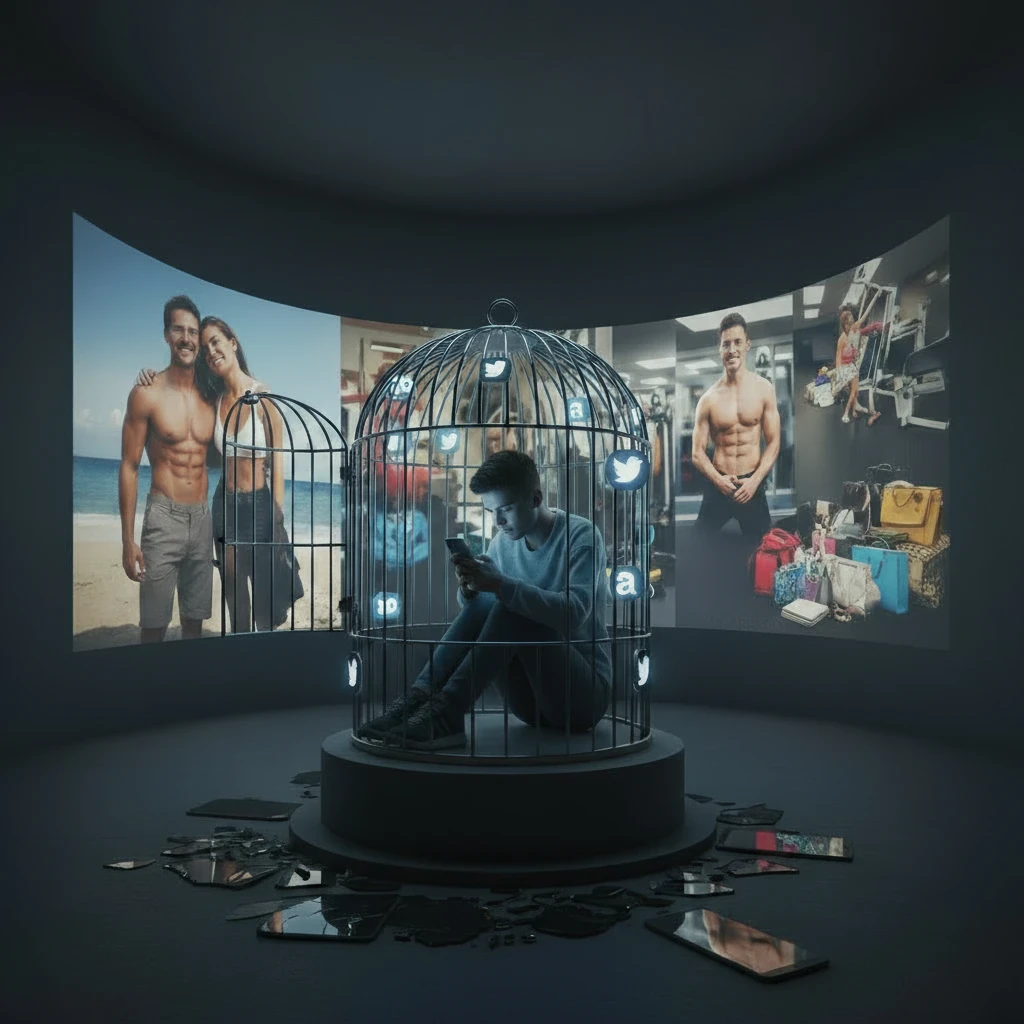 image about لماذا لم نعد نشعر بالرضا عن انفسنا