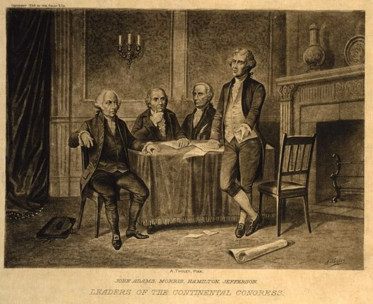 image about الكونغرس القاري ودوره في الثورة الأمريكية