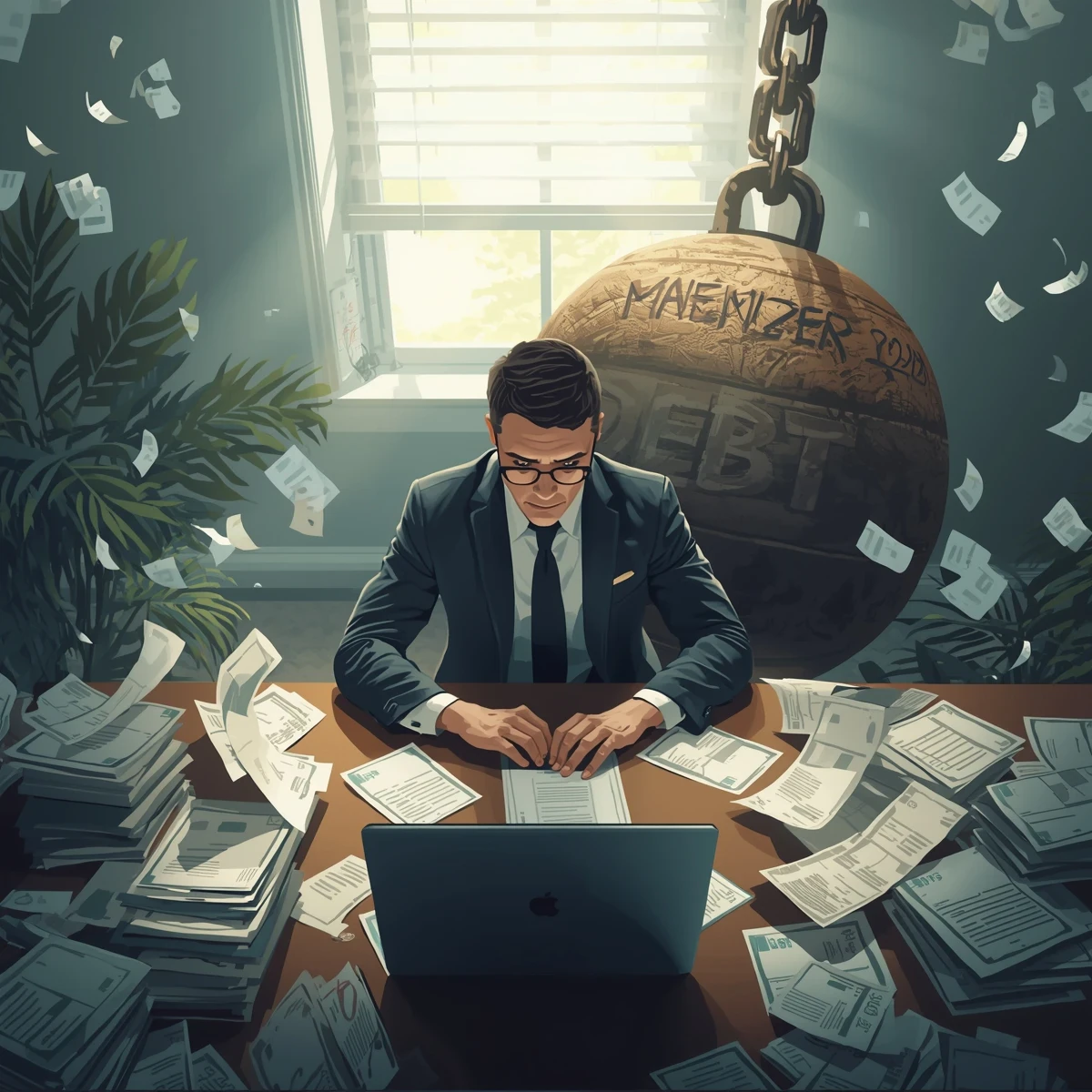 image about القسط الشهري يخنقك ؟ اليك 10 استراتيجيات ذكية لإدارة الديون وتسريع سدادها