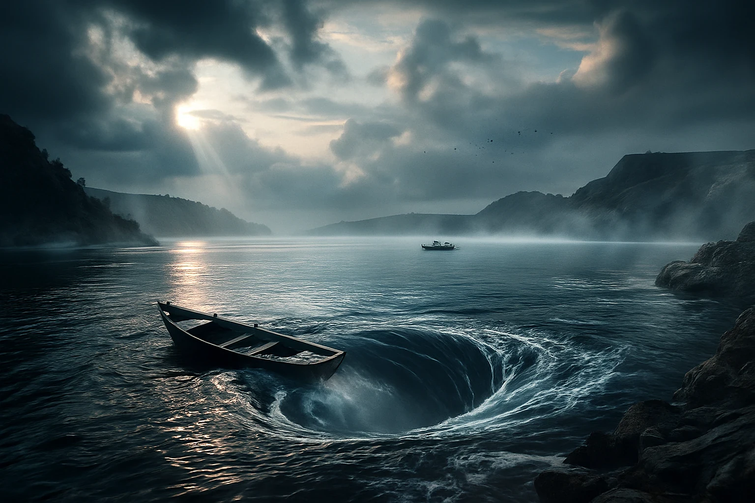 image about 🌀 مثلث برمودا المصري – بحيرة قارون وأسرارها الغامضة