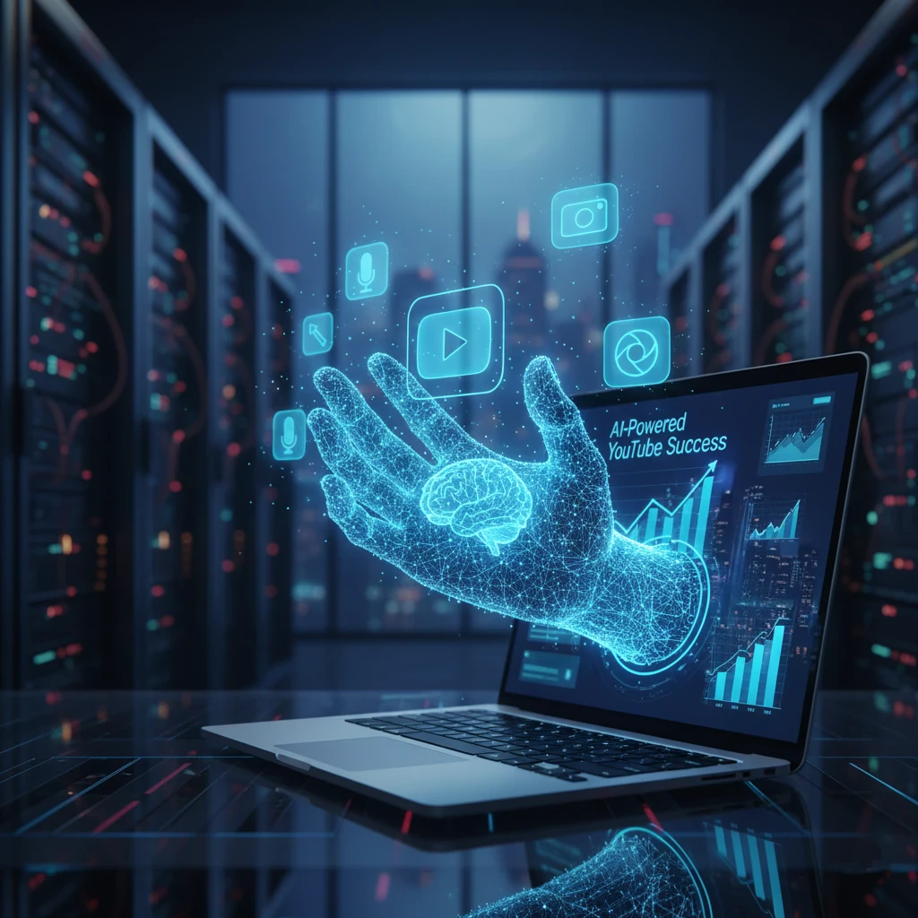 image about كيف تبدأ قناة يوتيوب ناجحة باستخدام أدوات AI فقط: الدليل الشامل لإنشاء فيديوهات يوتيوب 2025 بدون ظهور