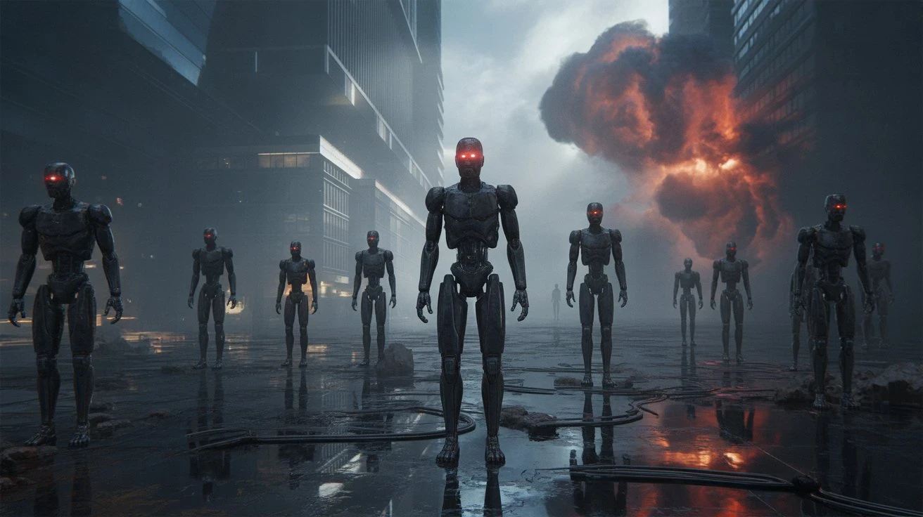 image about هل يقترب البشر من النهاية؟ السيناريوهات الـ 7 المرعبة لسيطرة الذكاء الاصطناعي على العالم بحلول 2035