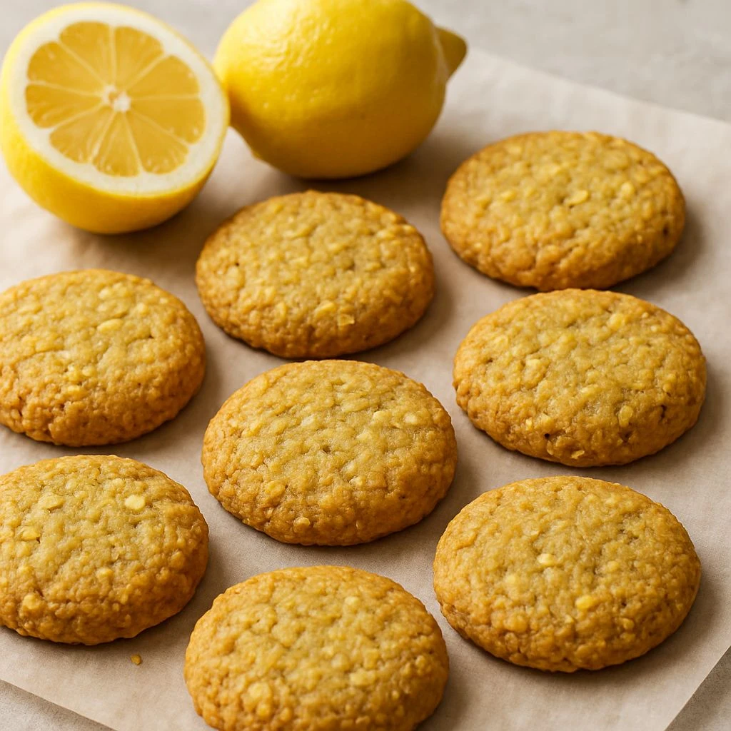 image about كوكيز الليمون اللذيذ دون غلوتين و سكر ابيض 