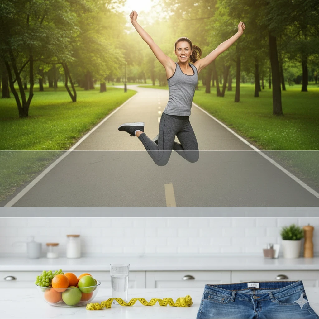 image about 📉 رحلة التنحيف الصحي: مفاتيح فقدان الوزن المستدام