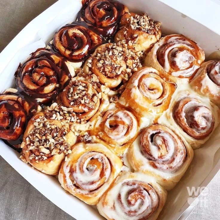 image about 🥮 طريقة عمل سينابون رول الهش بالنكهة الأصلية – وصفة احترافية خطوة بخطوة