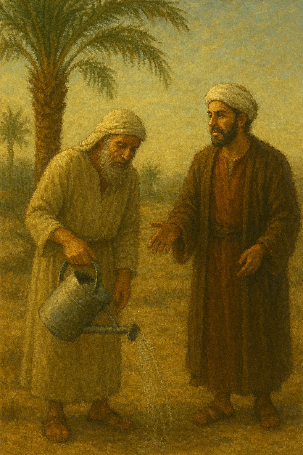 image about النخلة التي علّمت القلب معنى الرضا