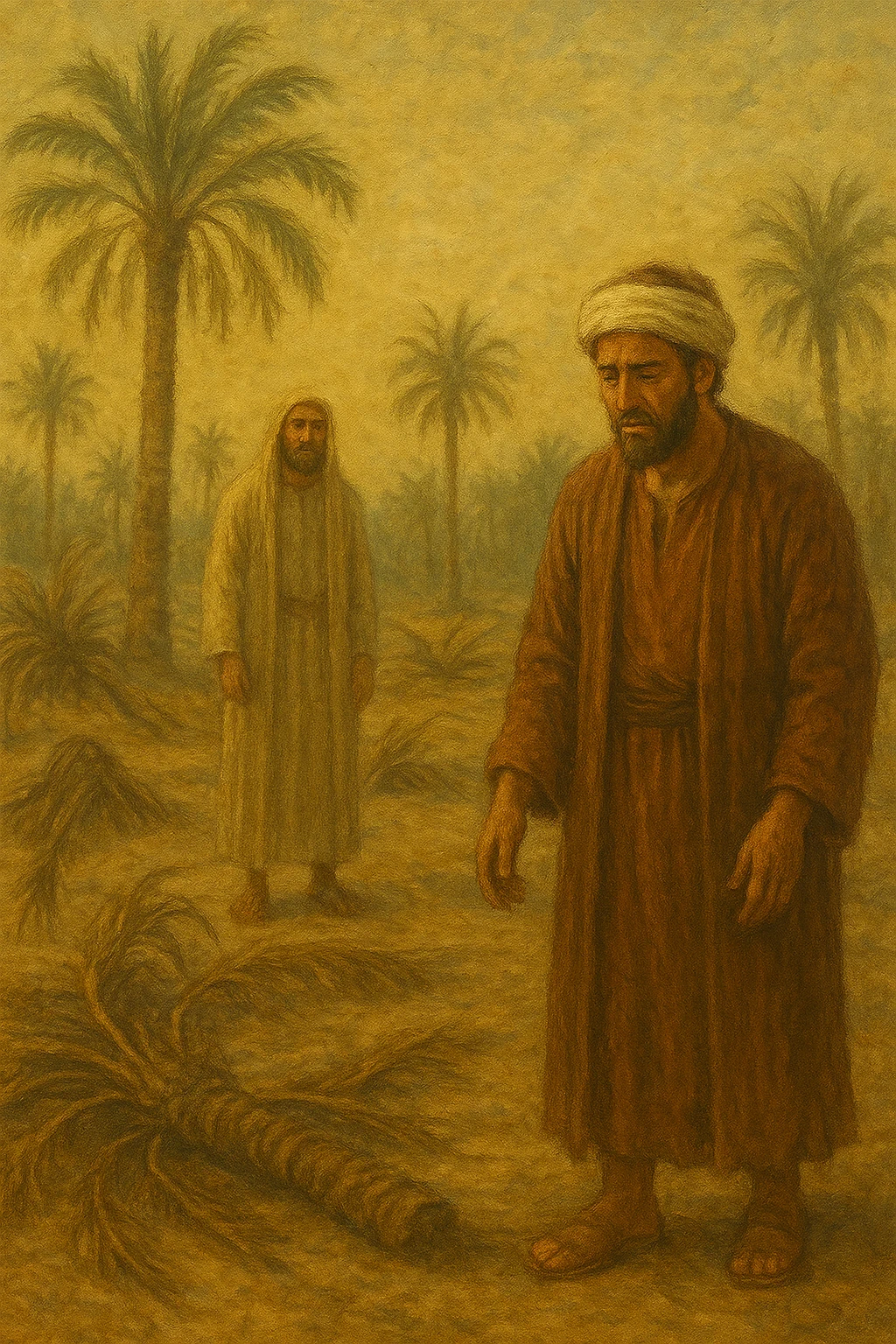 image about النخلة التي علّمت القلب معنى الرضا