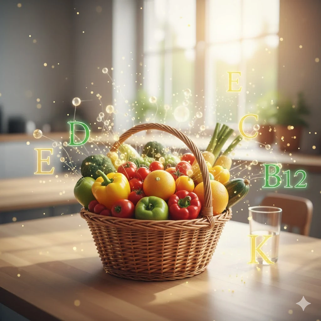 image about  فوائد الفيتامينات و المعادن الأساسية