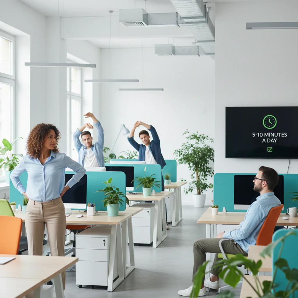 image about 8 Simple Moves for Desk Workers to Relieve Back & Neck Pain