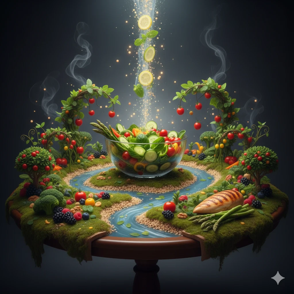 image about الغذاء كدواء: الدليل الشامل للتغذية الصحية لبناء حياة حيوية