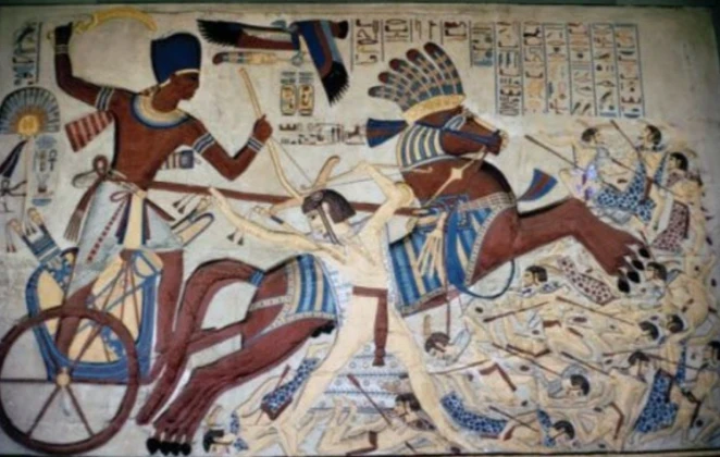 image about أحمس وطرد الهكسوس من مصر: بطل التحرير ومؤسس الدولة الحديثة