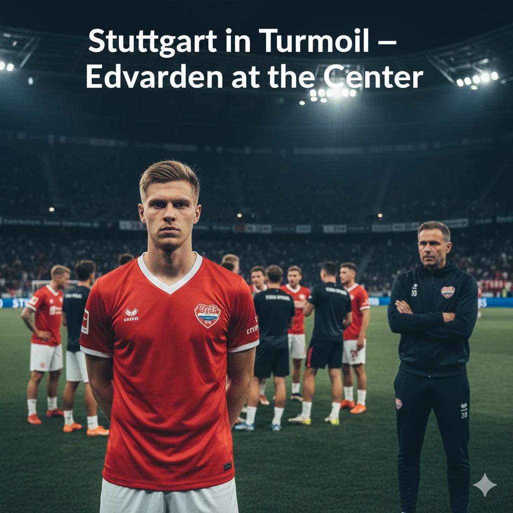 image about “Gustav Edvardsen Controversy: How the VfB Stuttgart Star’s Refusal to Apologize Is Shaking the Bundesliga”