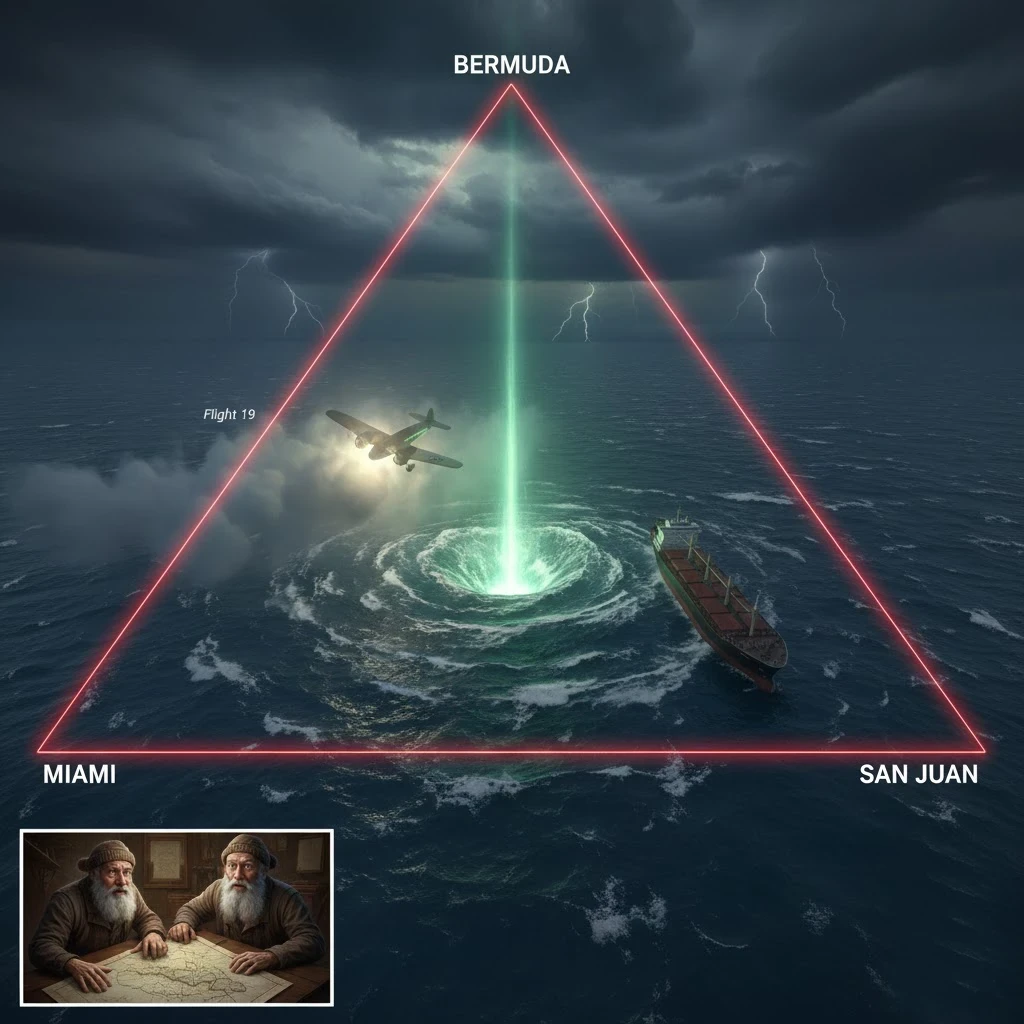 image about أسرار مثلث برمودا الغامضة / شر ينتظر في مثلث الشيطان /