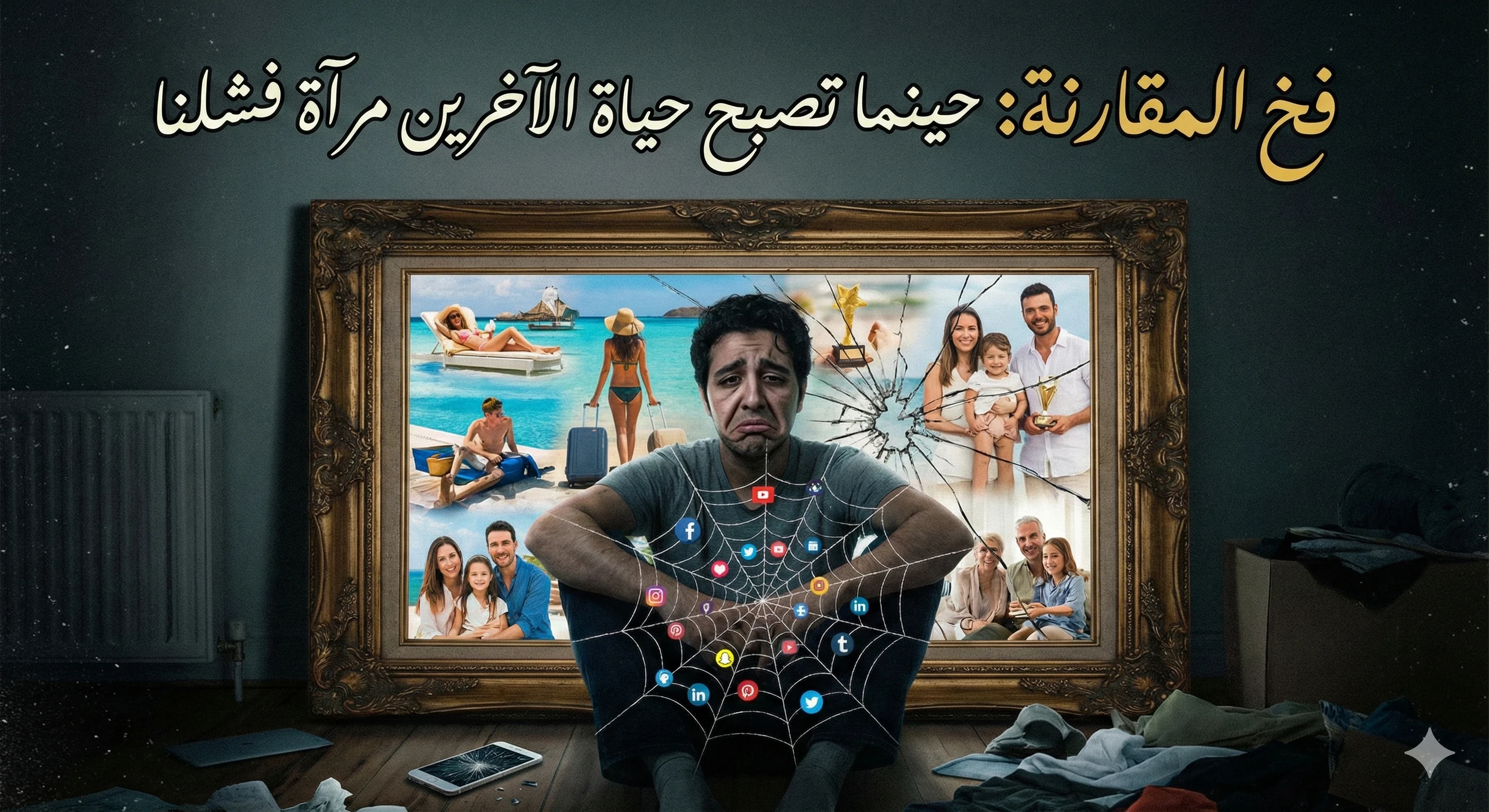 image about أقنعة السعادة المزيفة: عن 