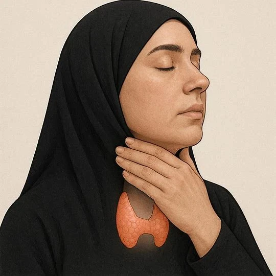 image about أعراض الغدة الدرقية عند النساء وعلاجها 