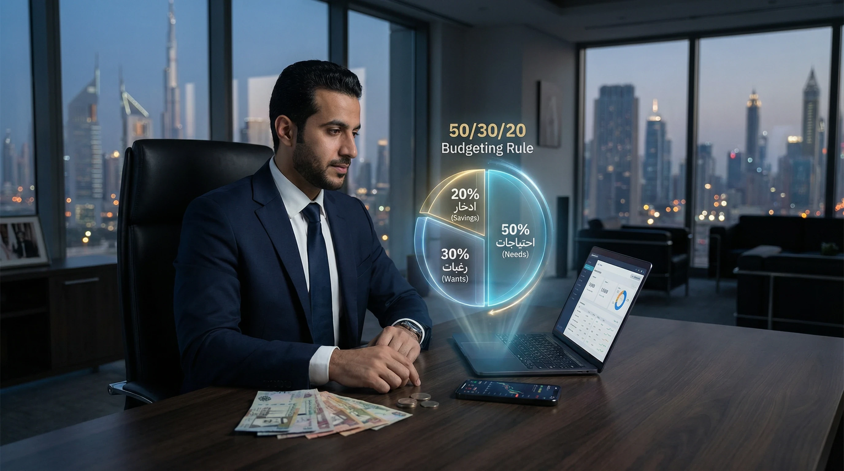 image about وداعاً للفوضى المالية! دليلك العملي خطوة بخطوة لبناء ميزانية شهرية ناجحة.