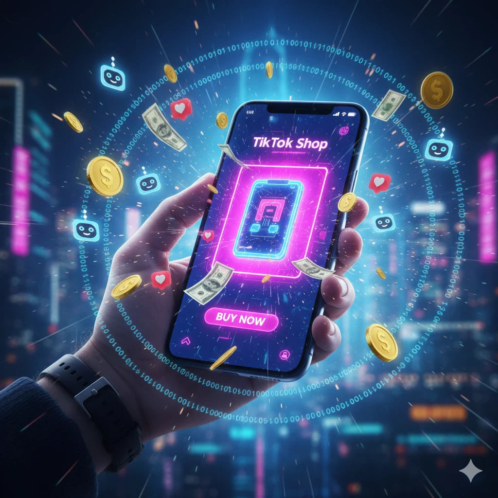 image about موجة الثراء الجديدة: استخدم AI لاكتشاف منتجات رابحة على TikTok Shop وبيعها دون مخزون!