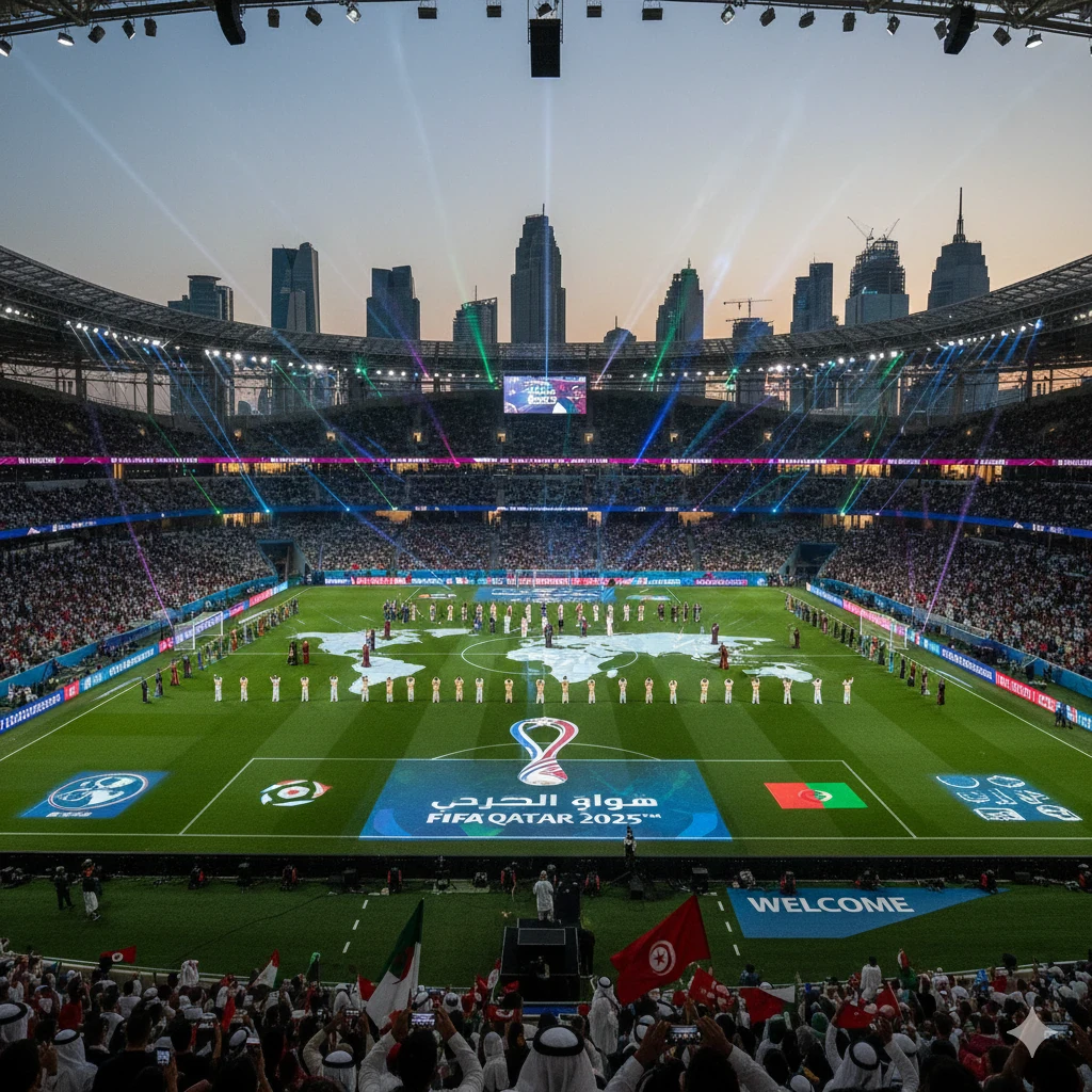 image about زلزال النتائج يضرب كأس العرب 2025