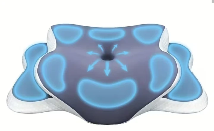 image about 🌙 وداعاً لآلام الرقبة والأرق: كيف أصبحت الوسادة الداعمة مفتاحك لليقظة والإنتاجية