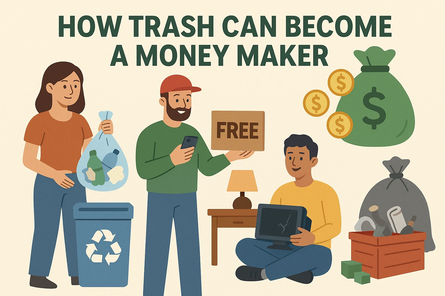 image about كيف تصبح القمامة مصدرًا لربح المال في أمريكا؟