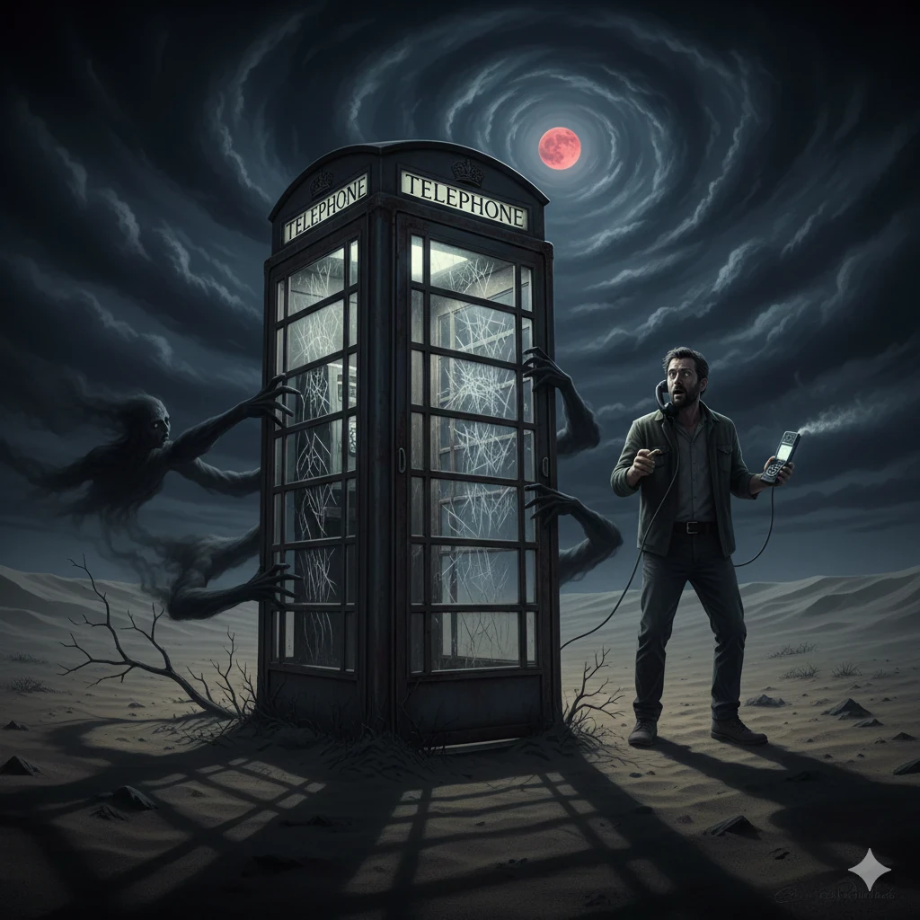 image about 📞 كابينة الاتصال الأخيرة: رعب هاتف الصحراء 📞