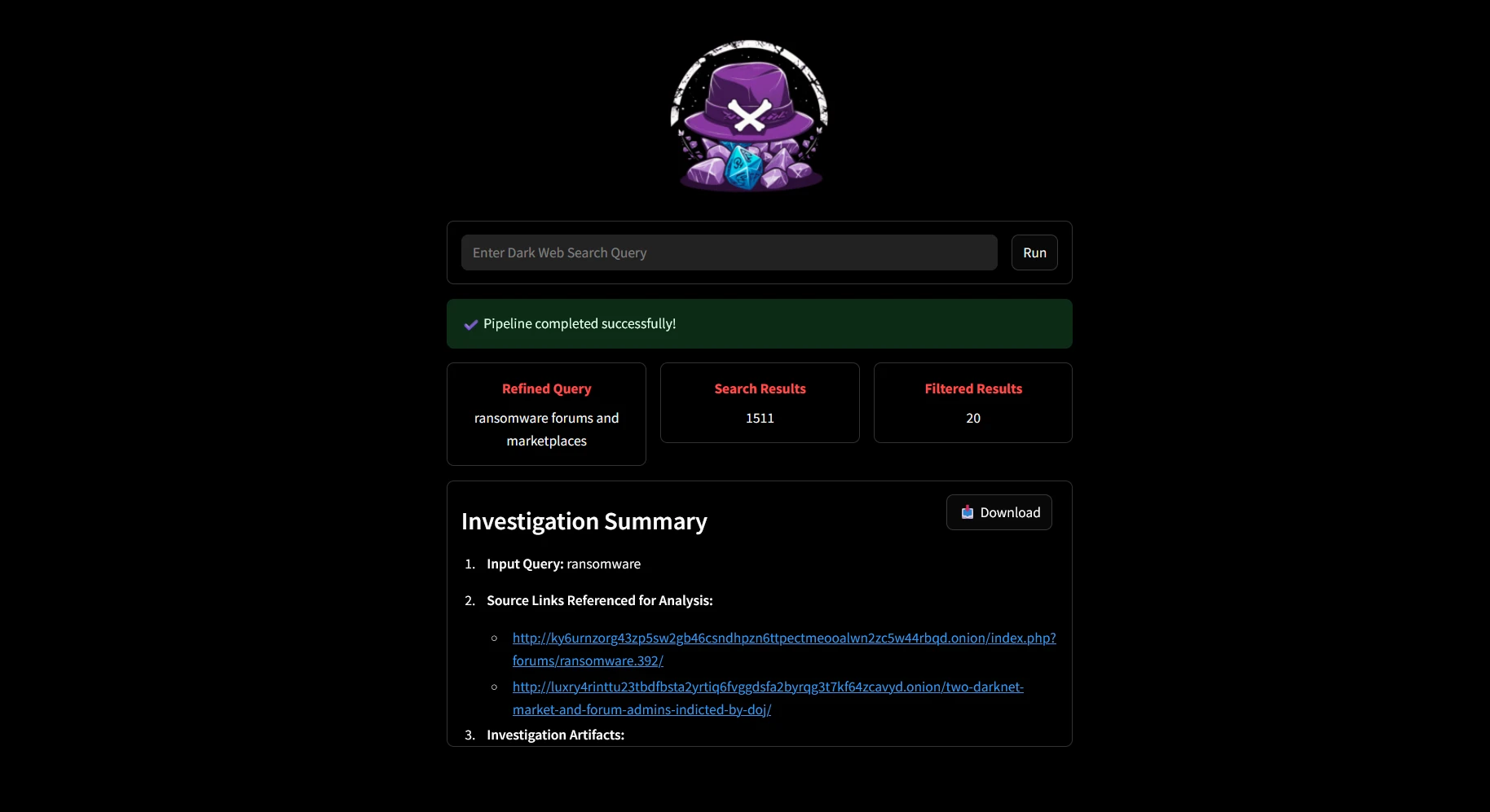 image about Robin الوحش الذي خرج من قلب الدارك ويب