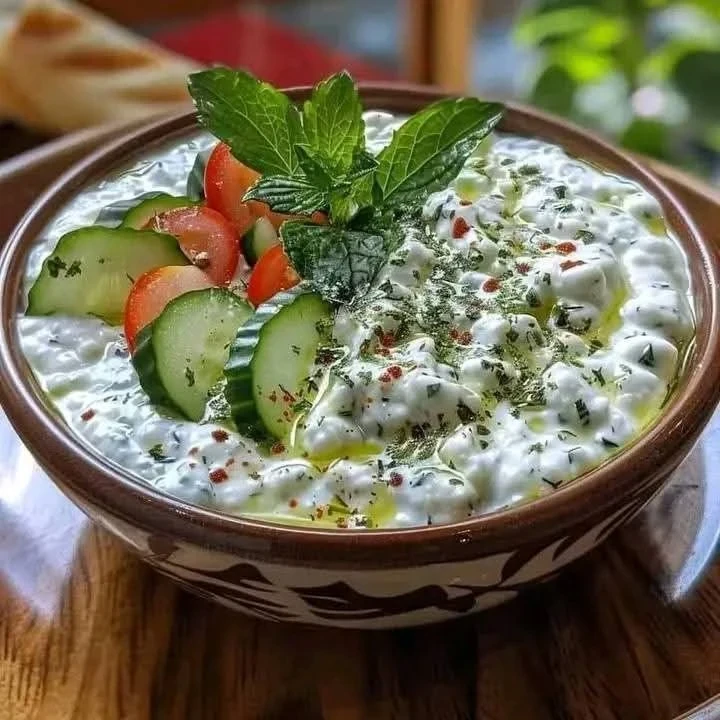 image about سلطة الزبادي بالخيار: طبق منعش وصحي