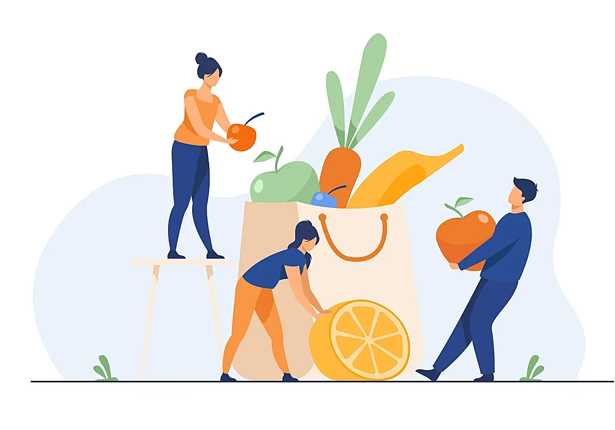 image about الاستمتاع بالطعام والحفاظ على حياة نشطة دون هواجس