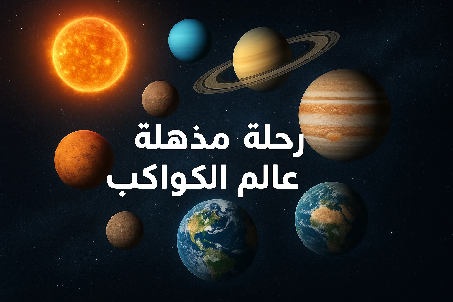 image about رحلة شاملة داخل عالم الكواكب: من النشأة حتى أسرار الحياة خارج الأرض