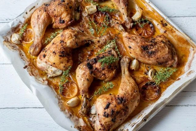 image about 🍗🍋 طريقة عمل أفخاذ الدجاج بالفلفل والليمون — وصفة شهية بطعم منعش