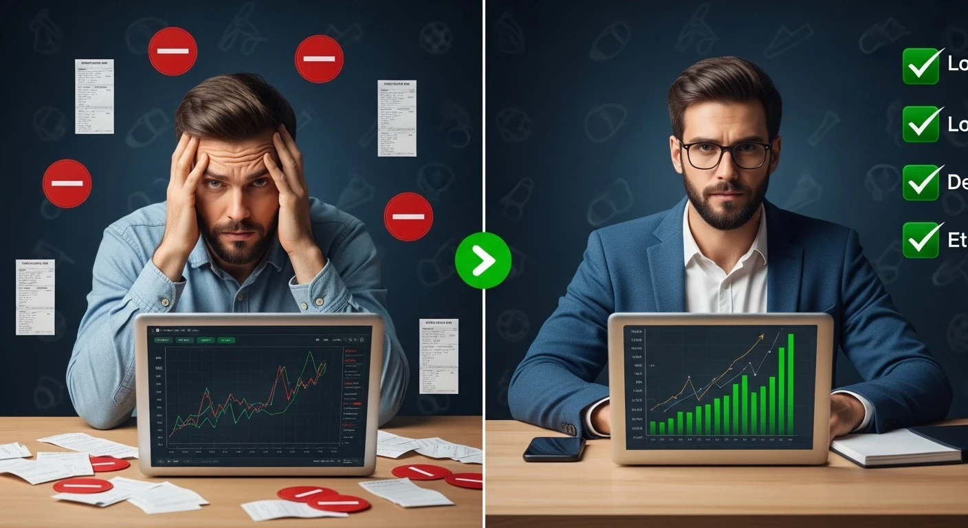 image about أهم أخطاء المبتدئين في رهانات الرياضة وكيف تتجنبها