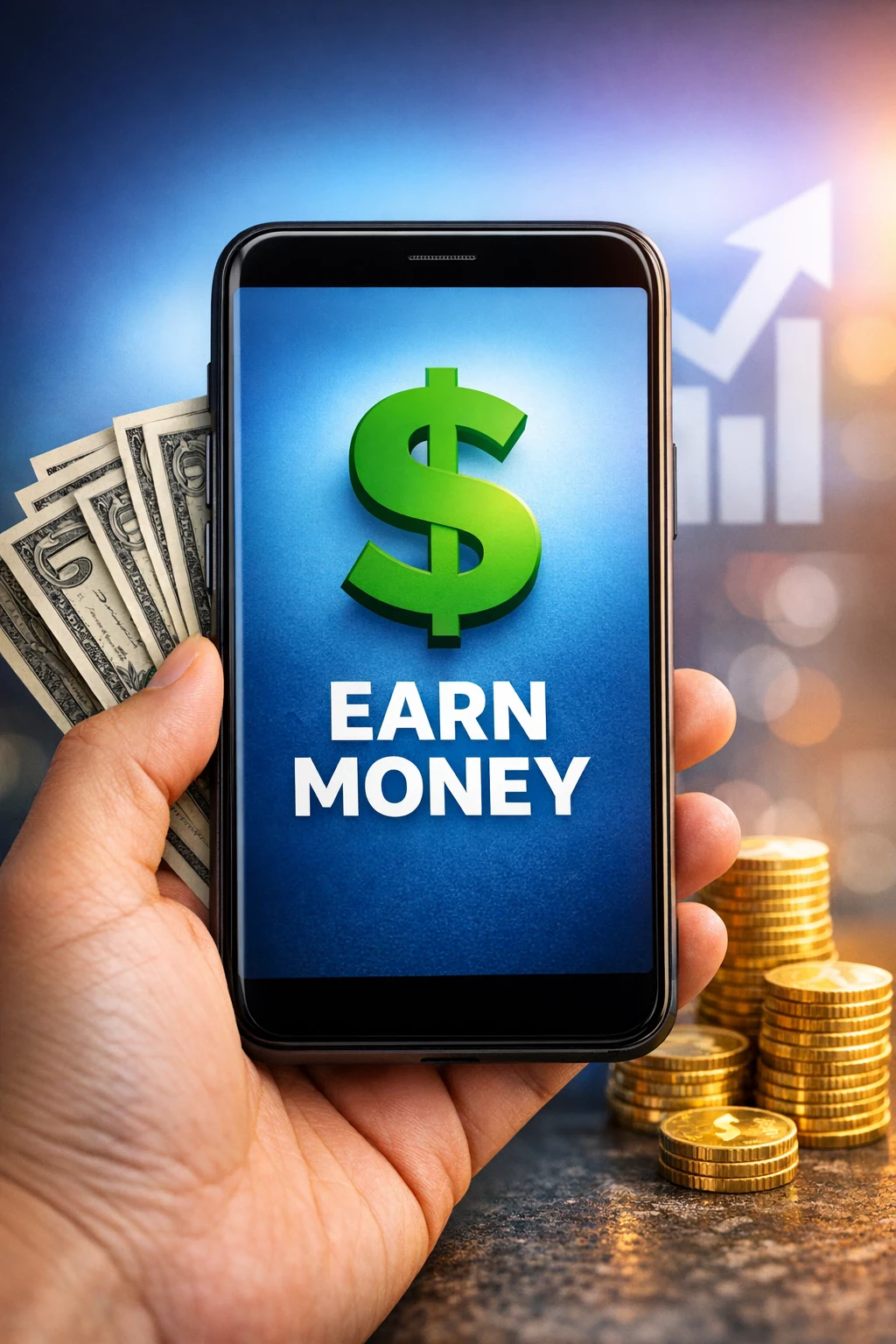 image about أول دولار من الموبايل في 2025 | طرق مضمونة بدون خبرة
