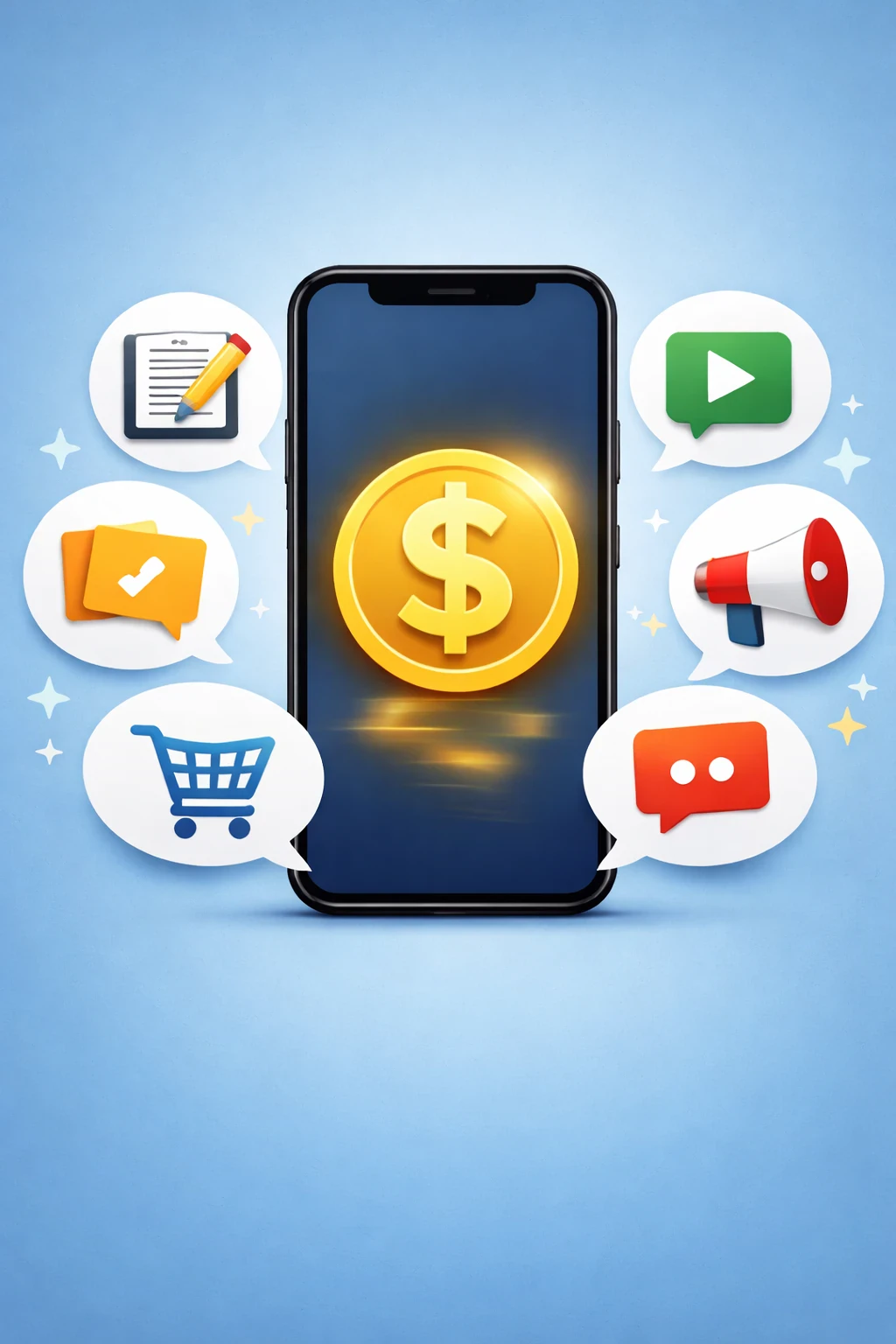 image about أول دولار من الموبايل في 2025 | طرق مضمونة بدون خبرة