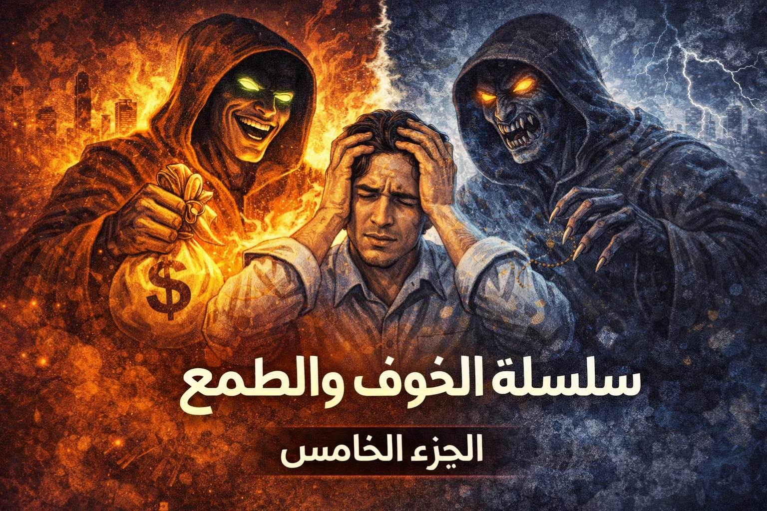 image about (ج 5) الخوف والطمع: استراتيجية الحكماء.. كيف تحول مشاعرك إلى ثروة مستدامة؟