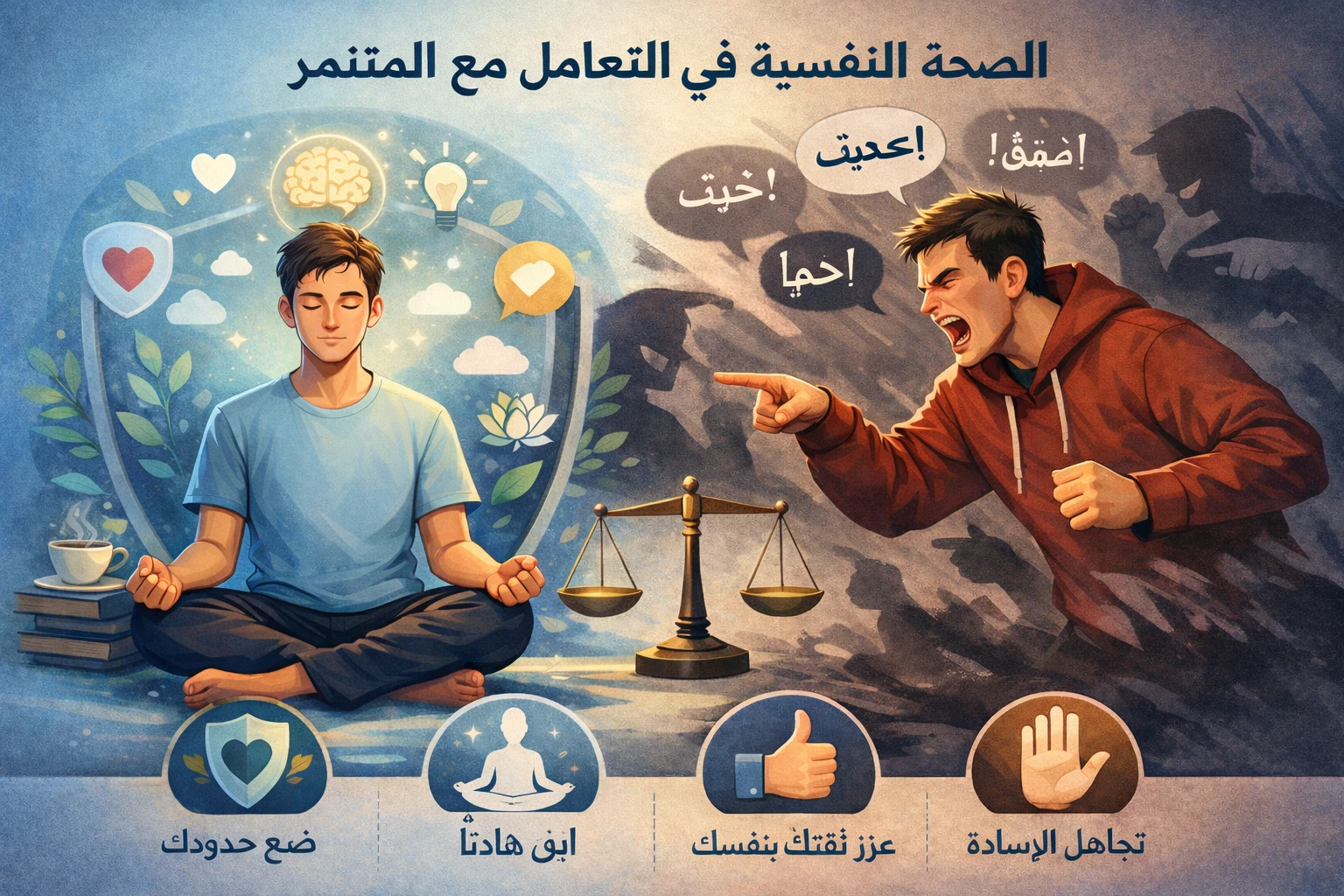 image about  لا تكن ضحية بصمت.. دليلك النفسي لكسر 