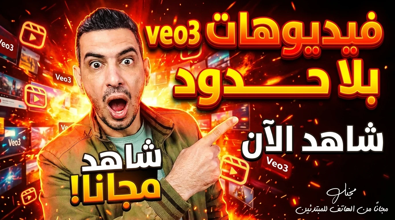 image about إنشاء تطبيق بالذكاء الاصطناعي لعمل فيديوهات VEO3 مجانًا من الهاتف للمبتدئين وصناعة محتوى مربح على يوتيوب. 