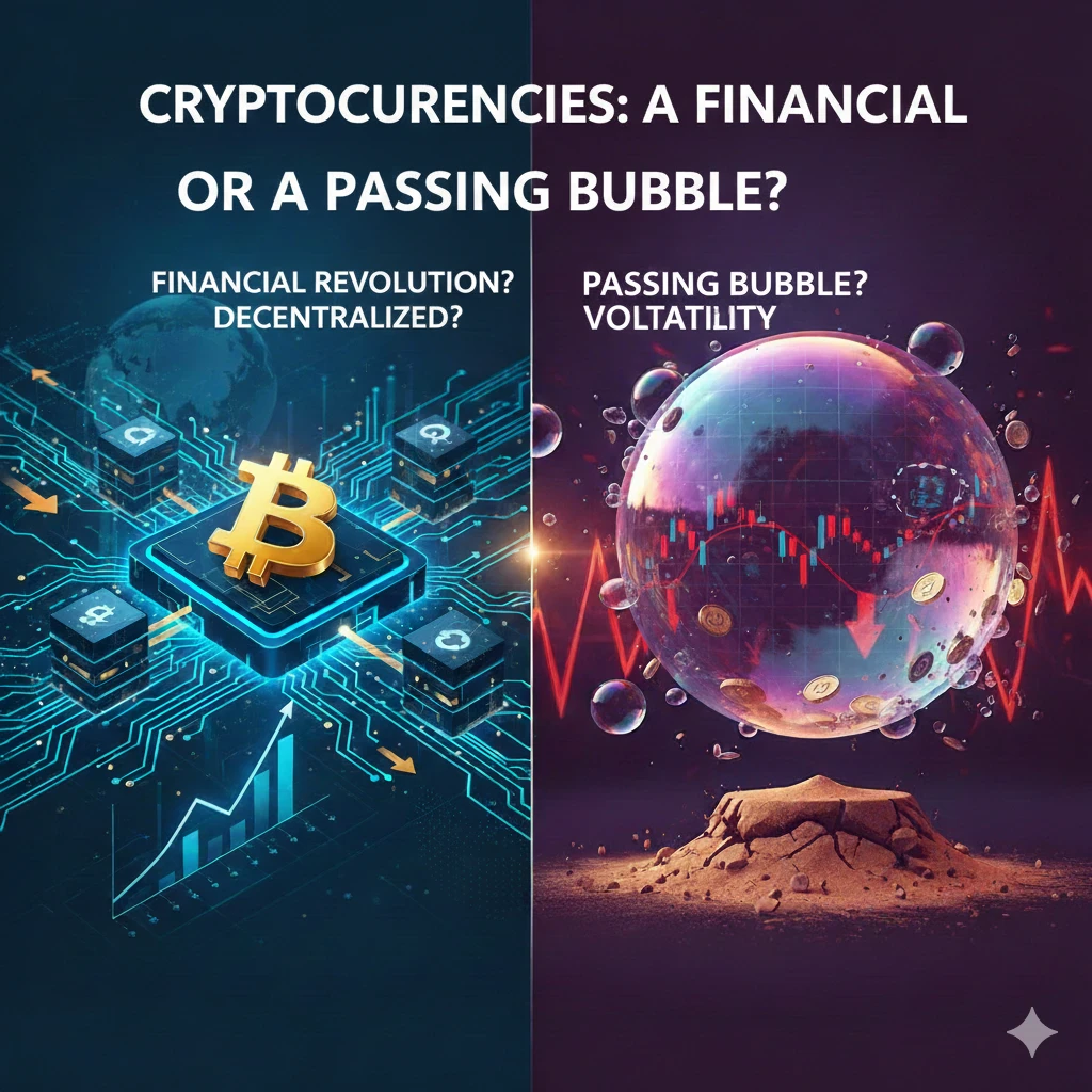 image about العملات المشفرة: ثورة مالية أم فقاعة عابرة؟