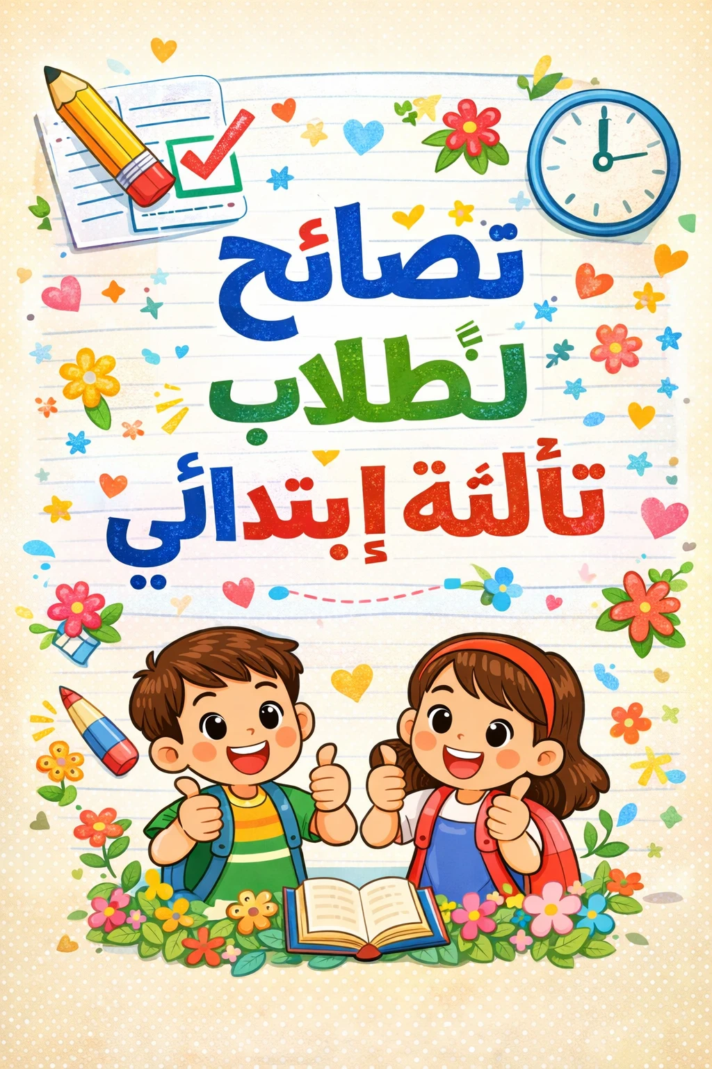 image about  ابنك في ثالثة ابتدائي وده أول امتحان رسمي له … تعمل إيه عشان ينجح بثقة؟