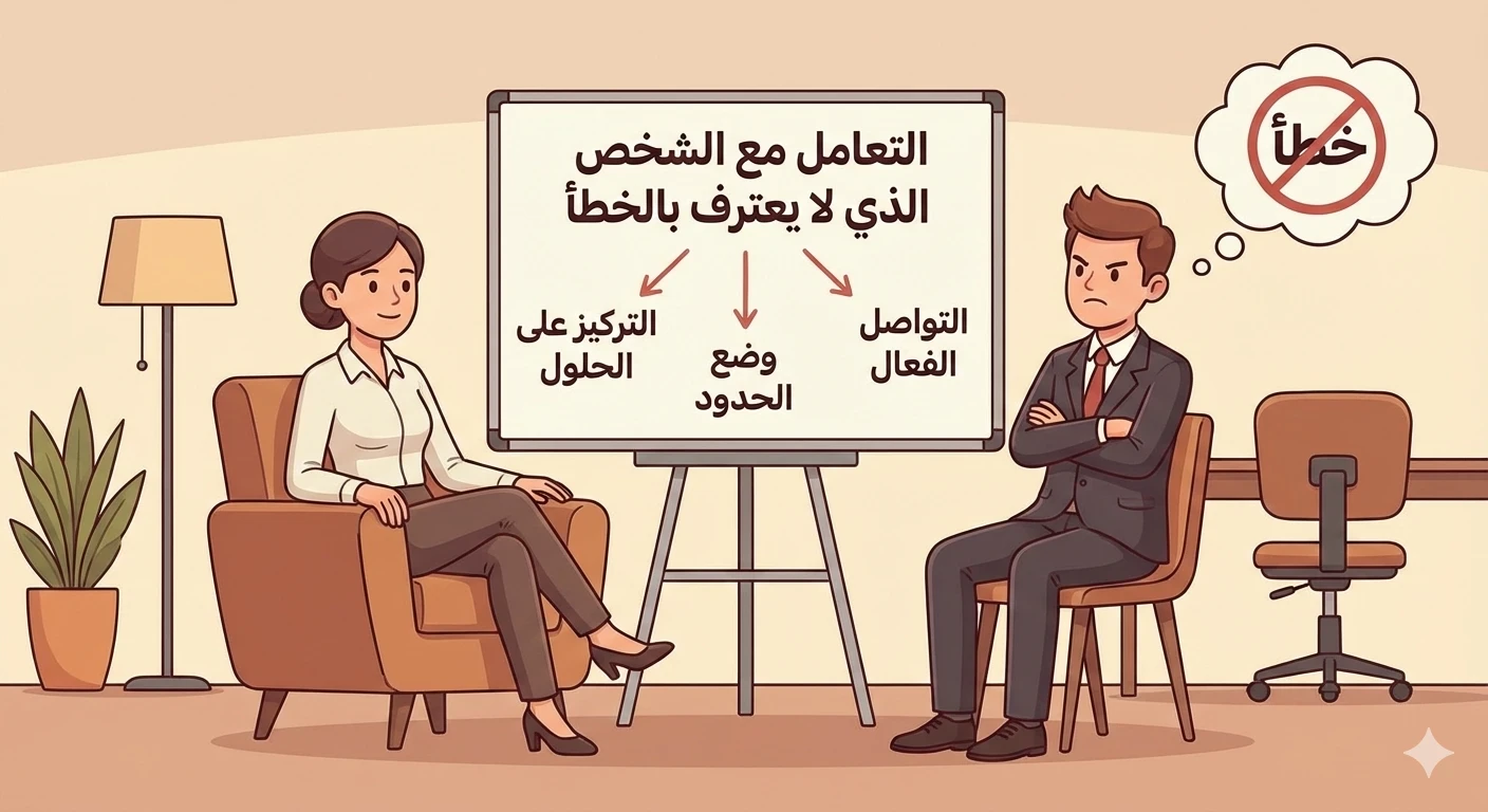 image about التعامل مع الشخص اللي 