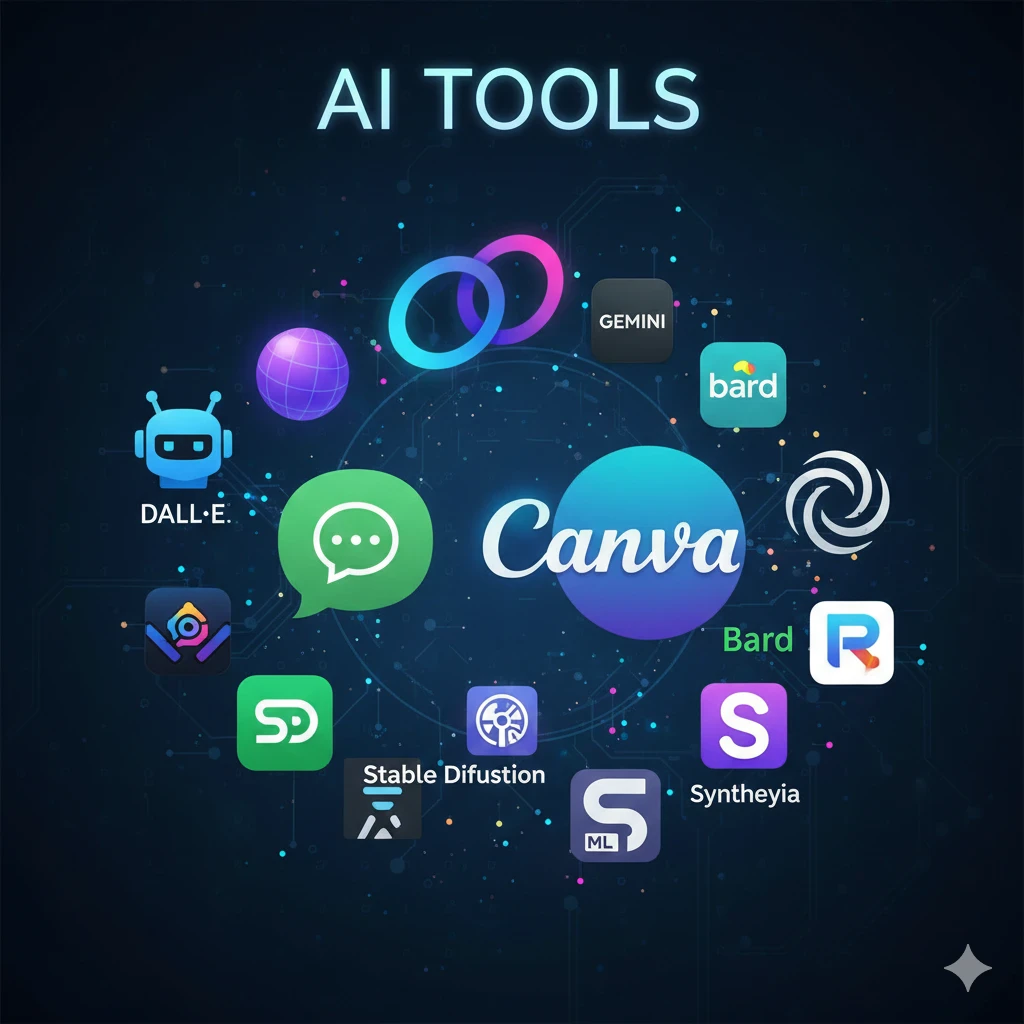 image about ادوات الذكاء الاصطناعي: دليلك الشامل لفهم واستخدام أقوى أدوات AI في حياتك اليومية