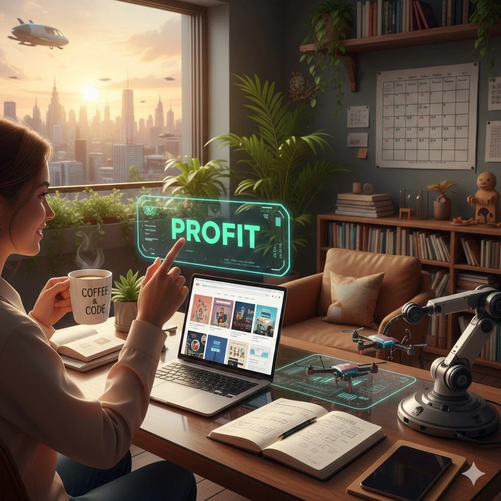 image about الطرق الشاملة للربح من الإنترنت في 2026: عصر الاقتصاد الذكي