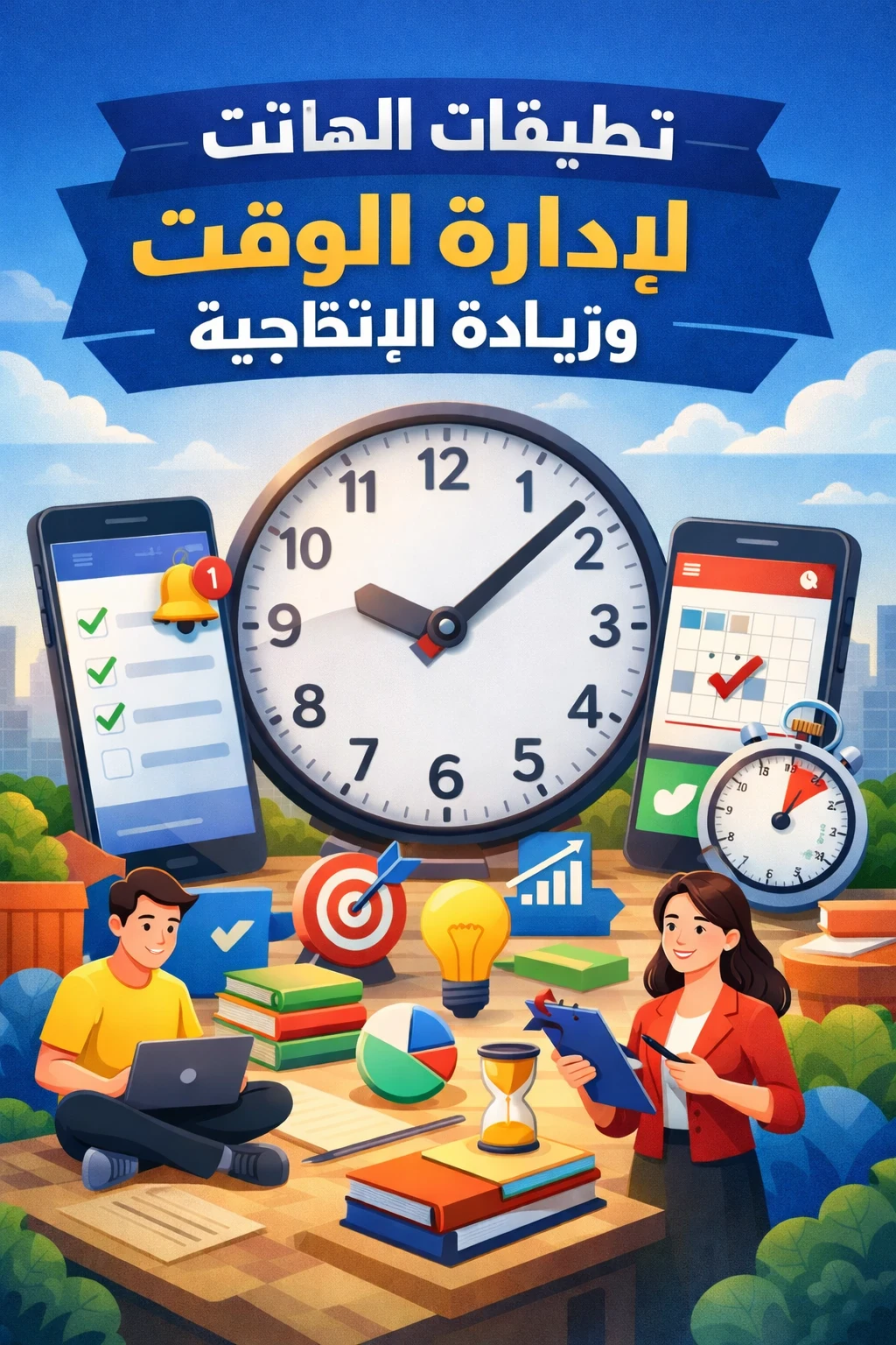 image about تطبيقات الهاتف لإدارة الوقت وزيادة الإنتاجية في الحياة اليومية