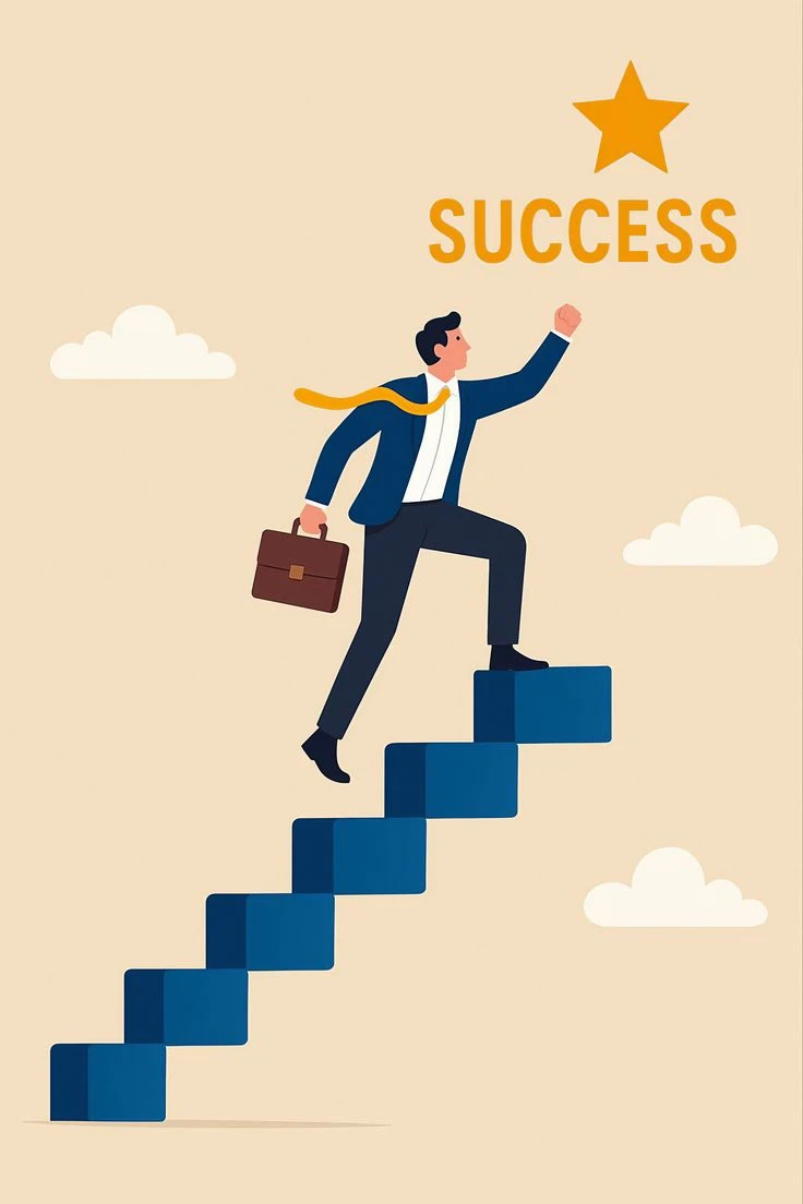 image about 🟦 ليه ناس بتنجح بسرعة وناس لأ؟ أسرار النجاح اللي محدش بيقولك عليها