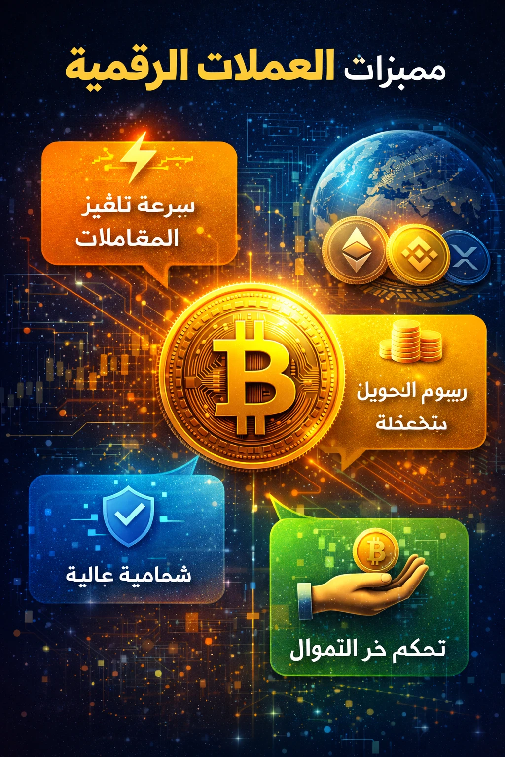 image about العملات الرقمية: دليل شامل للمبتدئين لفهم الاستثمار والربح في 2026