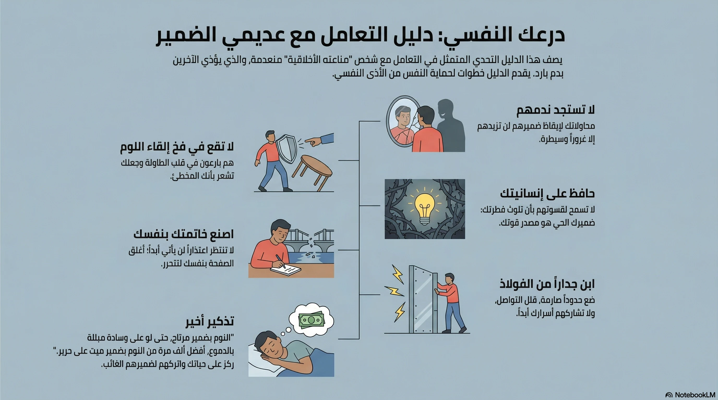 image about دليلك النفسي للتعامل مع شخص