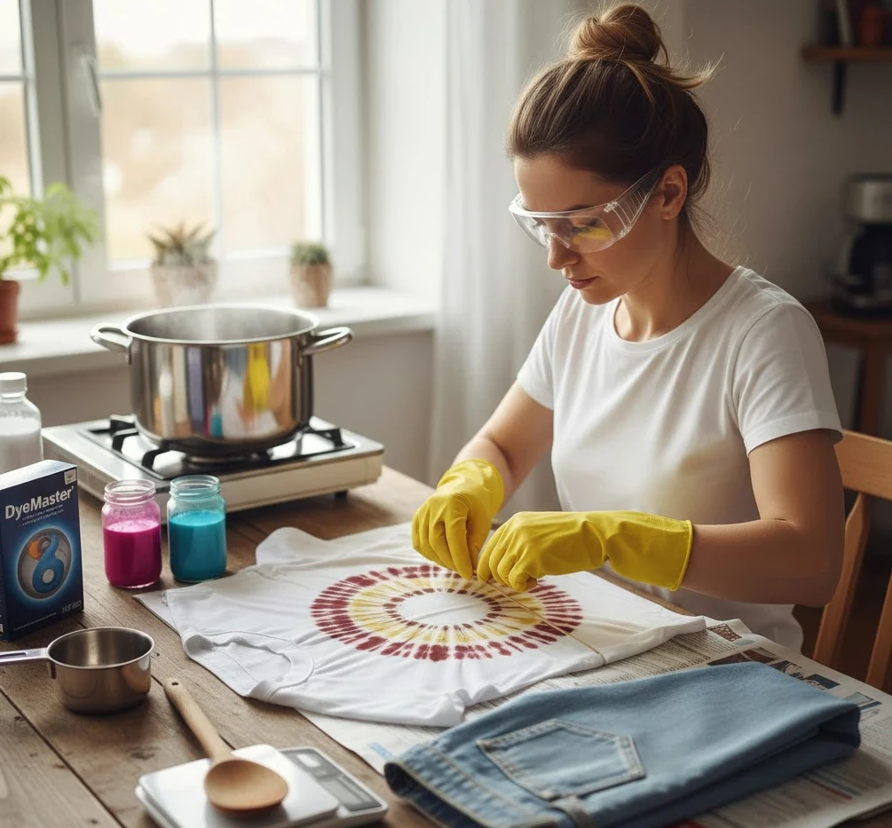 image about صبغ الملابس في البيت